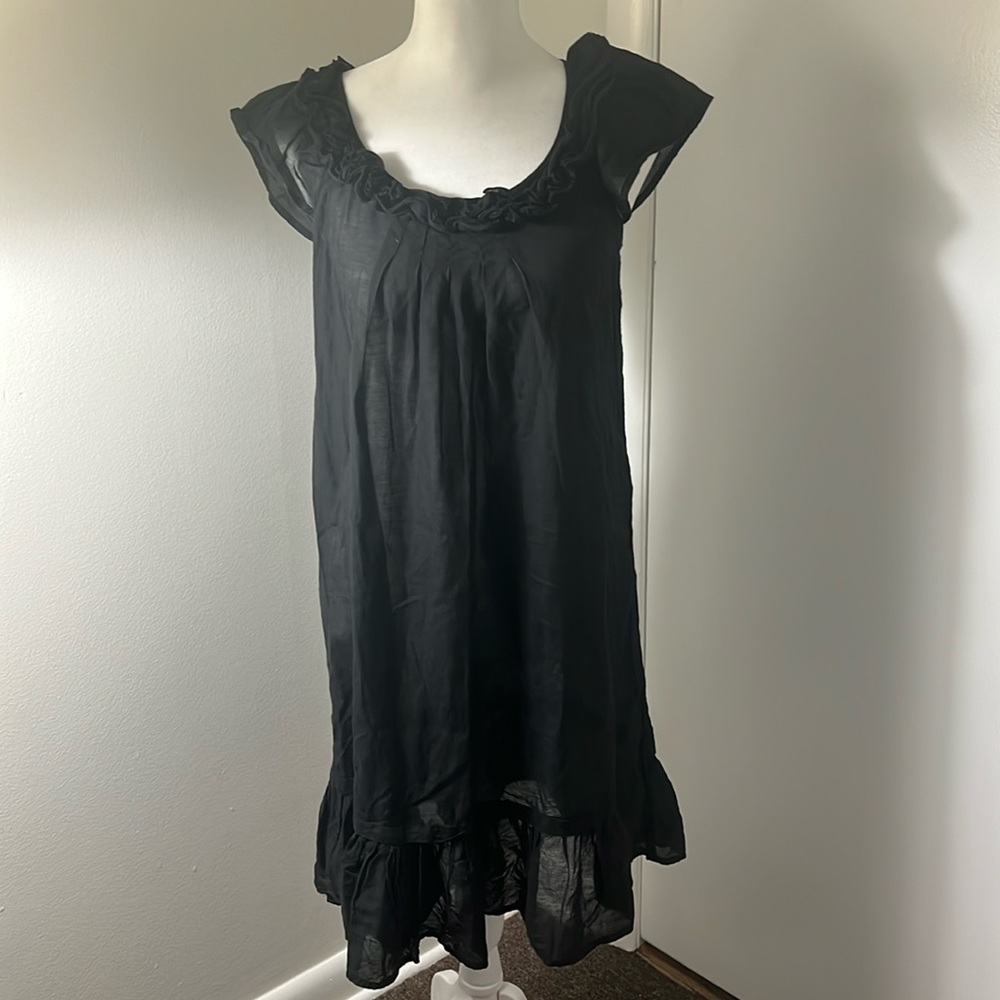Old navy sheer black dress